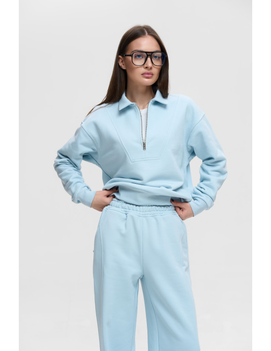 КОСТЮМ МОЛЛІ, блакитний — Жіночий та молодіжний одяг P.E.T. Collection - pet.km.ua