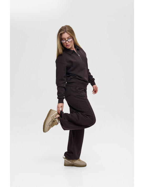 КОСТЮМ МОЛЛІ, коричневий — Жіночий та молодіжний одяг P.E.T. Collection - pet.km.ua