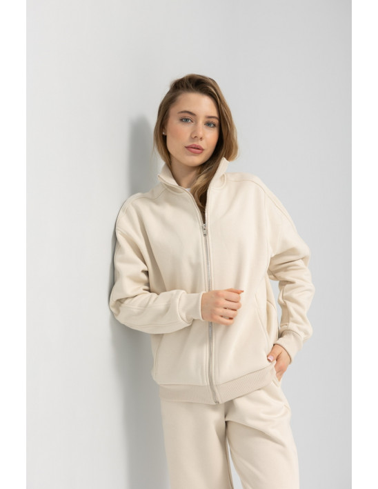 КОСТЮМ ЛІЯ НА ФЛІСІ, крем — Жіночий та молодіжний одяг P.E.T. Collection - pet.km.ua